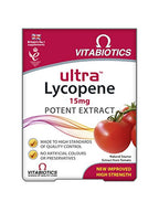 Vitabiotics Ultra Lycopene - 30 Tablets - Antioxidant Supplement - Pack of 1 - Damaged Box - BBE 06/2028