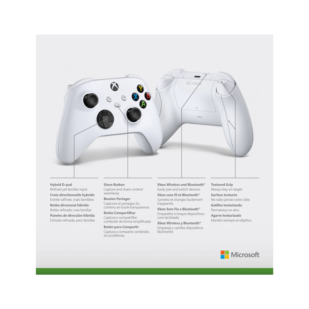 Xbox Wireless Controller - Robot White Series X|S, One, and Windows Devices - Like New