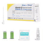 KP Pharma Vitamin D Test Kit - At Home UV Deficiency & Insufficiency Level Check - Clinically Tested CE Certified - 2 Pack - New - BBE 05/2026