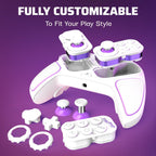 Turtle Beach PDP PDP Victrix Pro BFG White Wireless Gaming Controller for Playstation 5 / PS5, PS4, PC, Modular Gamepad, Remappable Buttons, Customizable Triggers/Paddles/D-Pad, PC App - Like New