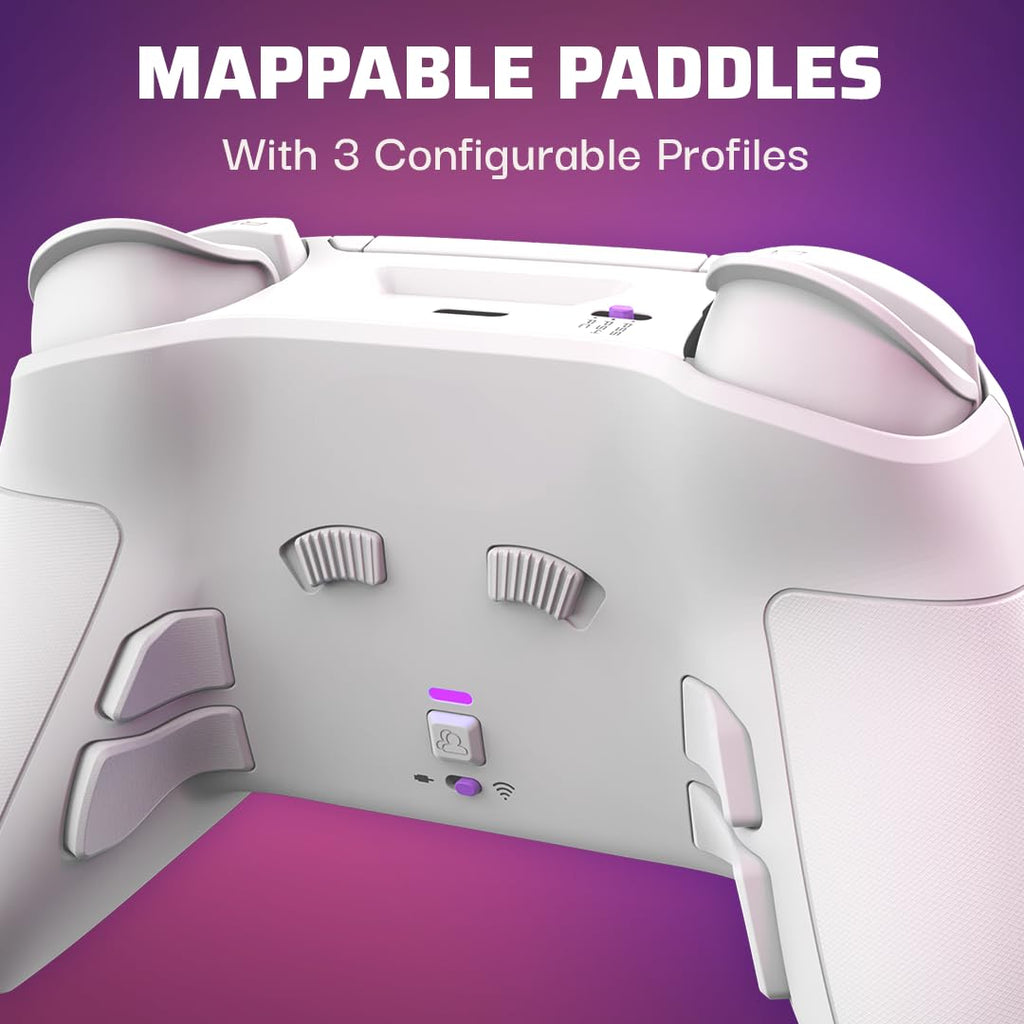 Turtle Beach PDP PDP Victrix Pro BFG White Wireless Gaming Controller for Playstation 5 / PS5, PS4, PC, Modular Gamepad, Remappable Buttons, Customizable Triggers/Paddles/D-Pad, PC App - Like New