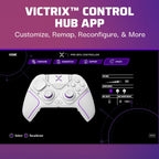 Turtle Beach PDP PDP Victrix Pro BFG White Wireless Gaming Controller for Playstation 5 / PS5, PS4, PC, Modular Gamepad, Remappable Buttons, Customizable Triggers/Paddles/D-Pad, PC App - Like New
