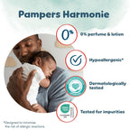 Pampers Harmonie Nappy Pants Size 6, 132 Nappies, 15kg+, Monthly Pack, Gentle Skin Protection and 360^0 Comfort Fit - Damaged Box