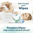 Pampers Harmonie Nappy Pants Size 6, 132 Nappies, 15kg+, Monthly Pack, Gentle Skin Protection and 360^0 Comfort Fit - Damaged Box