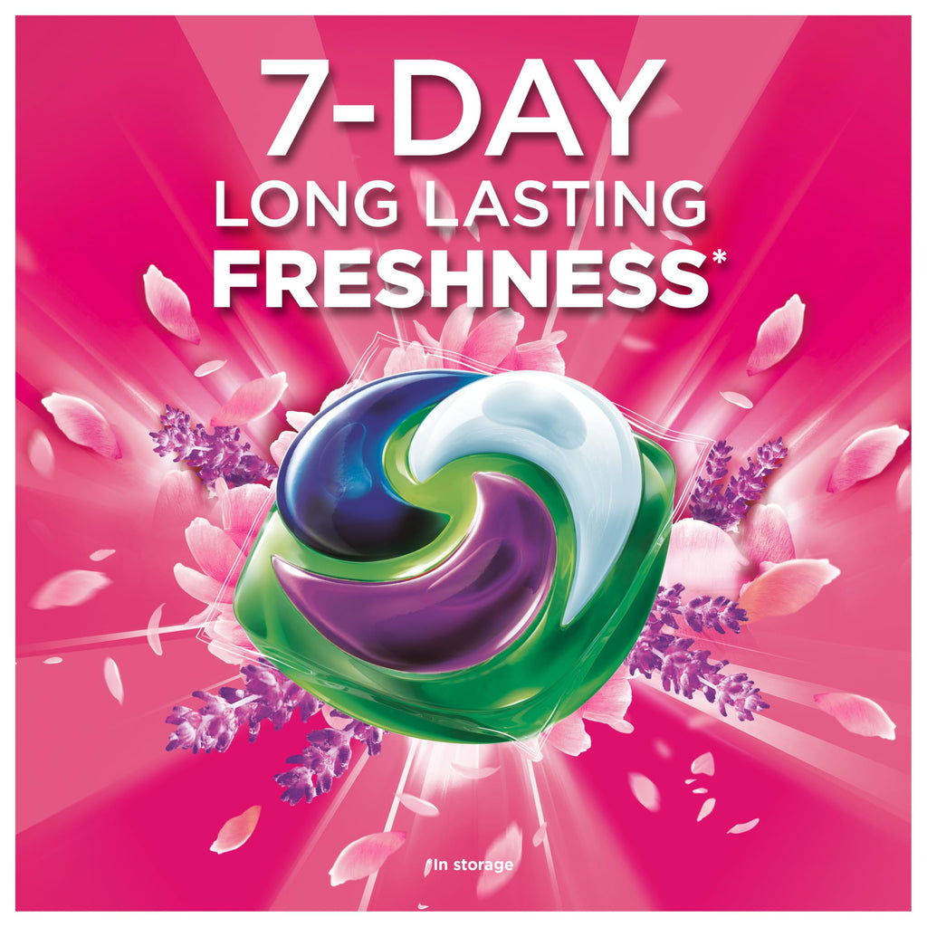 Ariel Platinum PODS Washing Liquid Laundry Detergent Capsules - 3 x 44 Washes - Touch of Lenor Floral Fresh - 7-Day Freshness - Damaged Box