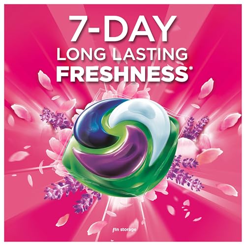 Ariel Platinum PODS Washing Liquid Laundry Detergent Capsules - 3 x 44 Washes - Touch of Lenor Floral Fresh - 7-Day Freshness - Damaged Box
