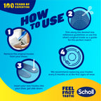 Scholl GelActiv Trainer Insoles Men's UK 7-12 - All Day Comfort Running Shoe Shock Absorption GelWave - New