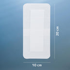 ABENA Post Operation Dressing - 10x20cm - Pack of 40 Sterile Adhesive Non-Woven Plaster - Wound Care, Cuts, Abrasions - Latex Free - Damaged Box