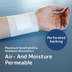 ABENA Post Operation Dressing - 10x20cm - Pack of 40 Sterile Adhesive Non-Woven Plaster - Wound Care, Cuts, Abrasions - Latex Free - Damaged Box