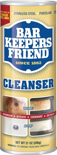 Bar Keepers Friend Multi Purpose Household Cleaner Gold - 21 Oz(595 g) - New