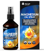 New Leaf Magnesium Oil Spray XL 250ml - Pure Elemental Magnesium for Sleep, Joints & Muscles - Vegan 115mg Magnesium Chloride - Damaged Box - BBE 01/2027