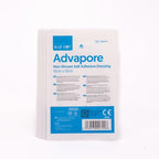 Blue Dot Advapore Fabric Non-Woven Self Adhesive Wound Dressing 50-Piece Set, 10 cm x 15 cm Size - Damaged Box