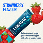 Liquid I.V. Hydration Multiplier Electrolyte Mix, Strawberry, 16 Sticks - Damaged Box - BBE 09/2027