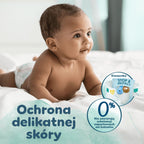 Pampers Harmonie N Nappies Size 1, 180 Count Monthly Pack, 2-5kg, Gentle Skin Protection - New