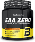 BioTechUSA EAA Zero Essential Amino Acid Powder - 7160mg EAA/Serving, Sugar-Free, Gluten-Free, 350g Orange-Mango - New - BBE 02/2029