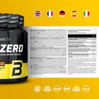 BioTechUSA EAA Zero Essential Amino Acid Powder - 7160mg EAA/Serving, Sugar-Free, Gluten-Free, 350g Orange-Mango - New - BBE 02/2029