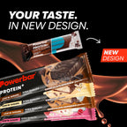 Powerbar - Protein Plus - Low Sugar Multiflavour Box - 16x35g - Protein bars with fibre - Damaged Box - BBE 04/2026