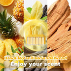 SCENTORINI Plug In Air Freshener Refills 8 Pack, 20ml 3-in-1, Compatible with Febreze 3Volution, Curated Mix - Like New