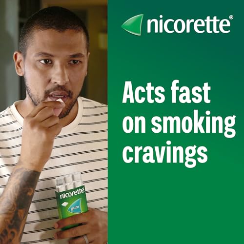 Nicorette 2mg ICY White Whitening Chewing Gum - 210 Pieces - New - BBE 09/2028