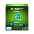Nicorette Freshmint 2mg Nicotine Gum - Stop Smoking Aid - 210 Pieces - Quit Smoking Support - New - BBE 12/2028