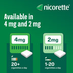 Nicorette Freshmint 2mg Nicotine Gum - Stop Smoking Aid - 210 Pieces - Quit Smoking Support - New - BBE 12/2028