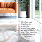 GLEAN Porcelain & Tile Cleaner 1L - Patio, Ceramic, Marble Floor Restorer - pH Neutral Indoor Outdoor Solution - Good