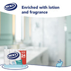 Nicky Elite Toilet Roll 24-Pack 3-Ply - Soft White Toilet Tissue - New