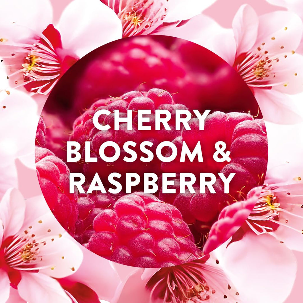 Air Wick Essential Mist Cherry Blossom & Raspberry Refill 6 x 20ml - Air Freshener Scented Oil Diffuser Twin Pack - New