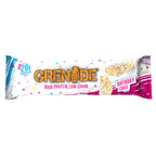 Grenade Birthday Cake Protein Bars 12 x 60g High Protein Snack Low Sugar - Damaged Box - BBE 03/2027