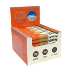 Premium LUX Protein Flapjack Bars - High Protein, Low Sugar Snack - Bodybuilding Warehouse - Blueberry Yogurt (24 x 75g) - New - BBE 09/2027