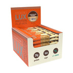 Premium LUX Protein Flapjack Bars - High Protein, Low Sugar Snack - Bodybuilding Warehouse - Blueberry Yogurt (24 x 75g) - New - BBE 09/2027