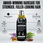 Watermans Grow Me(R) Hair Growth Shampoo - Not just a Caffeine Shampoo we include Biotin, Argan Oil, Rosemary, Niacinamide. Hair Thickening Treatment for Women & Men with progressed thinning. - New