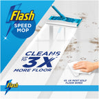 Flash Speedmop Wet Mop Floor Cleaner Refill Wipes, 96 Cloths (24x4), Refills Lemon Scented, For A Fast & Easy Clean - New