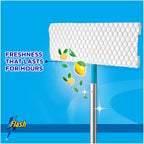 Flash Speedmop Wet Mop Floor Cleaner Refill Wipes, 96 Cloths (24x4), Refills Lemon Scented, For A Fast & Easy Clean - New
