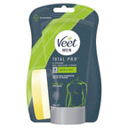 Veet Men's Hair Removal Cream 150ml - Shower Solution, Hydrating, Dermatologically Tested, Smooth Skin, Sensitive Areas - New - BBE 03/2028
