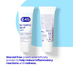 E45 Dermatitis Cream 50ml - Eczema Treatment, Itch Relief, Anti-Inflammatory, Steroid-Free - Damaged Box - BBE 04/2028