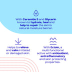 E45 Dermatitis Cream 50ml - Eczema Treatment, Itch Relief, Anti-Inflammatory, Steroid-Free - Damaged Box - BBE 04/2028