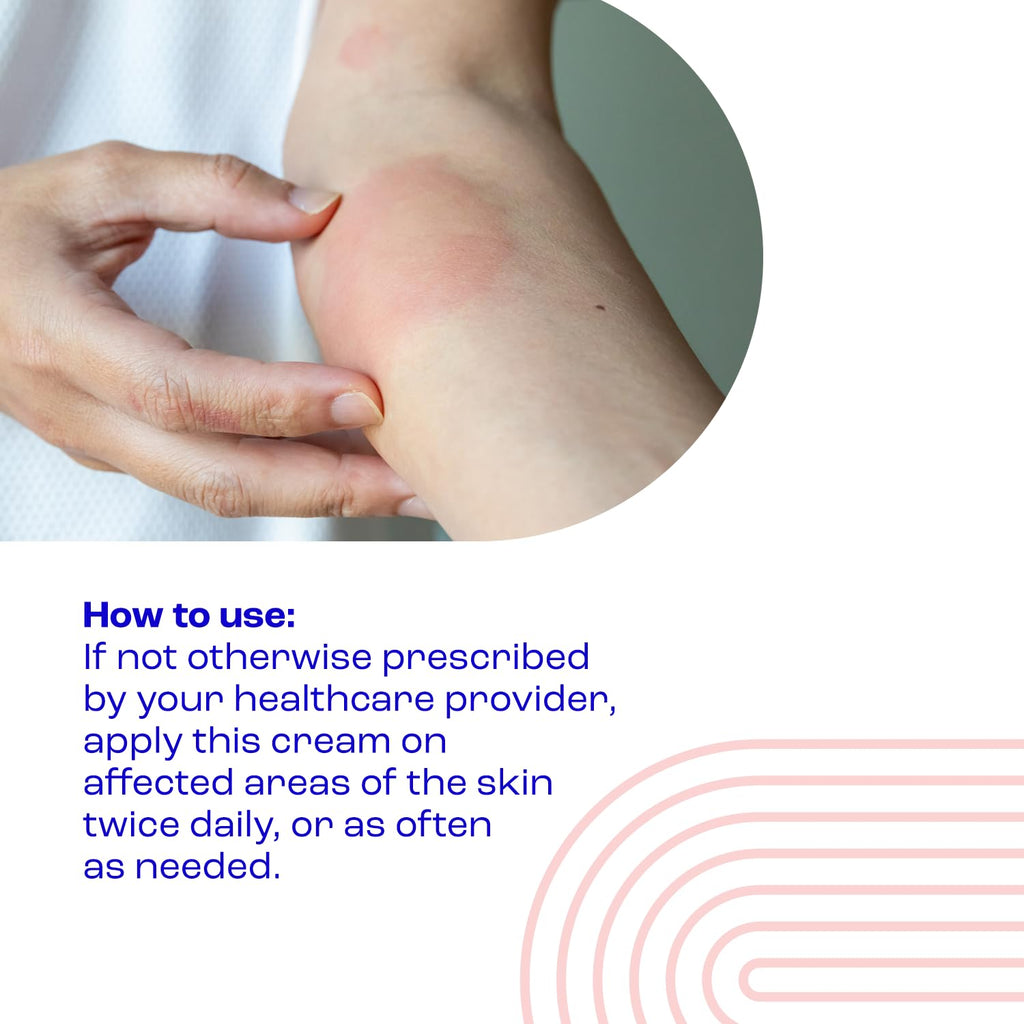 E45 Dermatitis Cream 50ml - Eczema Treatment, Itch Relief, Anti-Inflammatory, Steroid-Free - Damaged Box - BBE 04/2028