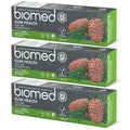 Biomed Gum Health Toothpaste - Sage Eucalyptus Rosemary Cedar - 98% Natural, Vegan, SLES Free - 100g 3 Pack - Damaged Box