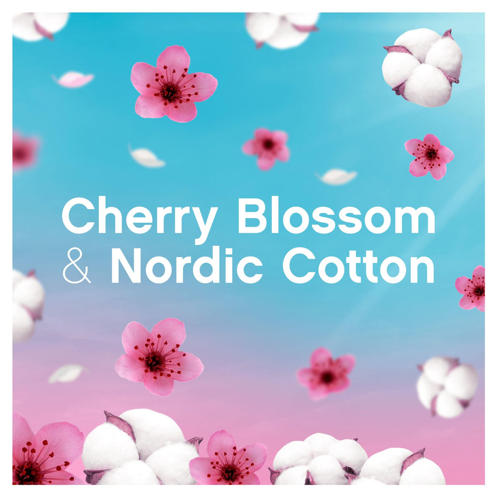 Fairy Outdoorable Fabric Conditioner Cherry Blossom & Nordic Cotton 424 Washes (8x53) Ultra Concentrated Sensitive Skin - New