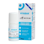 Hyabak Preservative-Free Eye Drops - Dry Eye Relief with Hyaluronic Acid - 10ml (300 Drops) - New - BBE 03/2028