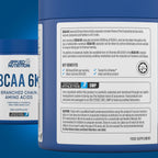 Applied Nutrition BCAA 6K (4:1:1) - 6000mg Branched Chain Amino Acids per Serving - Leucine, Isoleucine & Valine, for Endurance, Performance & Recovery 300 Vegan Capsules (30 Servings) - New - BBE 08/2027