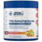 Applied Nutrition Tri-Magnesium Powder 3 in 1 - Magnesium Glycinate Supplements for Bone, Muscle, Nervous System Sleep Health - 300 mg per Serving (200g - 50 Servings) (Tropical Vibes) - New - BBE 01/2028