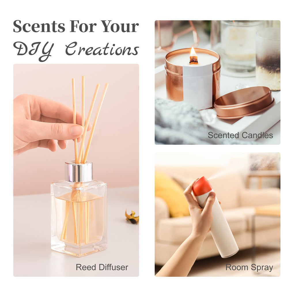 MAYJAM Amber Fragrance Oil for Diffusers - Home Scent Essential Oil 100ml - New - BBE 12/2028