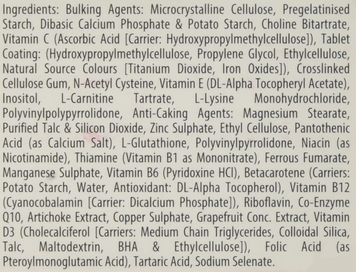 Vitabiotics Liverel Liver Health Support Tablets - 60 Tablets Supplement - Damaged Box - BBE 09/2027