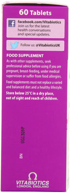 Vitabiotics Ultra Ginkgo and Ginseng Tablets - 60 Tablets - Damaged Box - BBE 12/2027