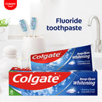 Colgate Deep Clean Whitening Toothpaste with Baking Soda 75ml - Triple Pack - Damaged Box - BBE 11/2026