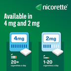 Nicorette Icy White 2mg Nicotine Gum - 210 Pieces Stop Smoking Aid Chewing Gum - Damaged Box - BBE 12/2028