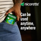 Nicorette Icy White 2mg Nicotine Gum - 210 Pieces Stop Smoking Aid Chewing Gum - Damaged Box - BBE 12/2028