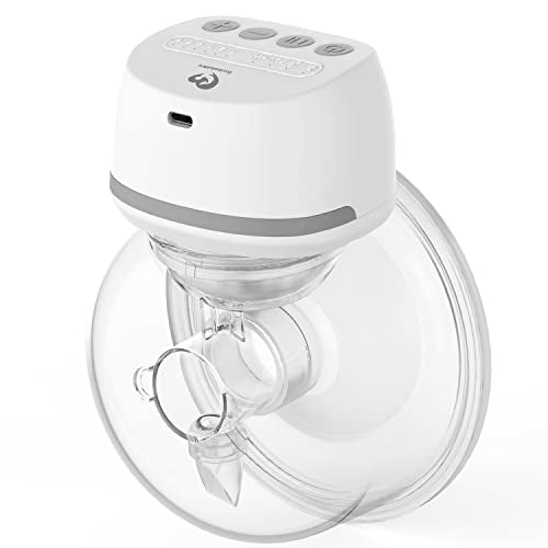 Bellababy Double Electric Breast Pump - 21mm, 24mm, 27mm Flanges - Touch Screen - Strong Suction - Blue - New
